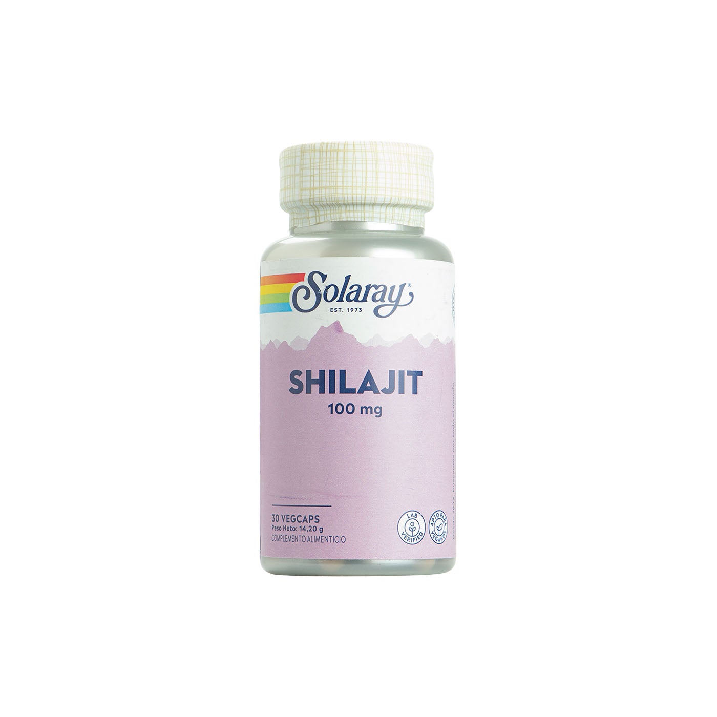 Shilajit 100mg 30 cápsulas Solaray