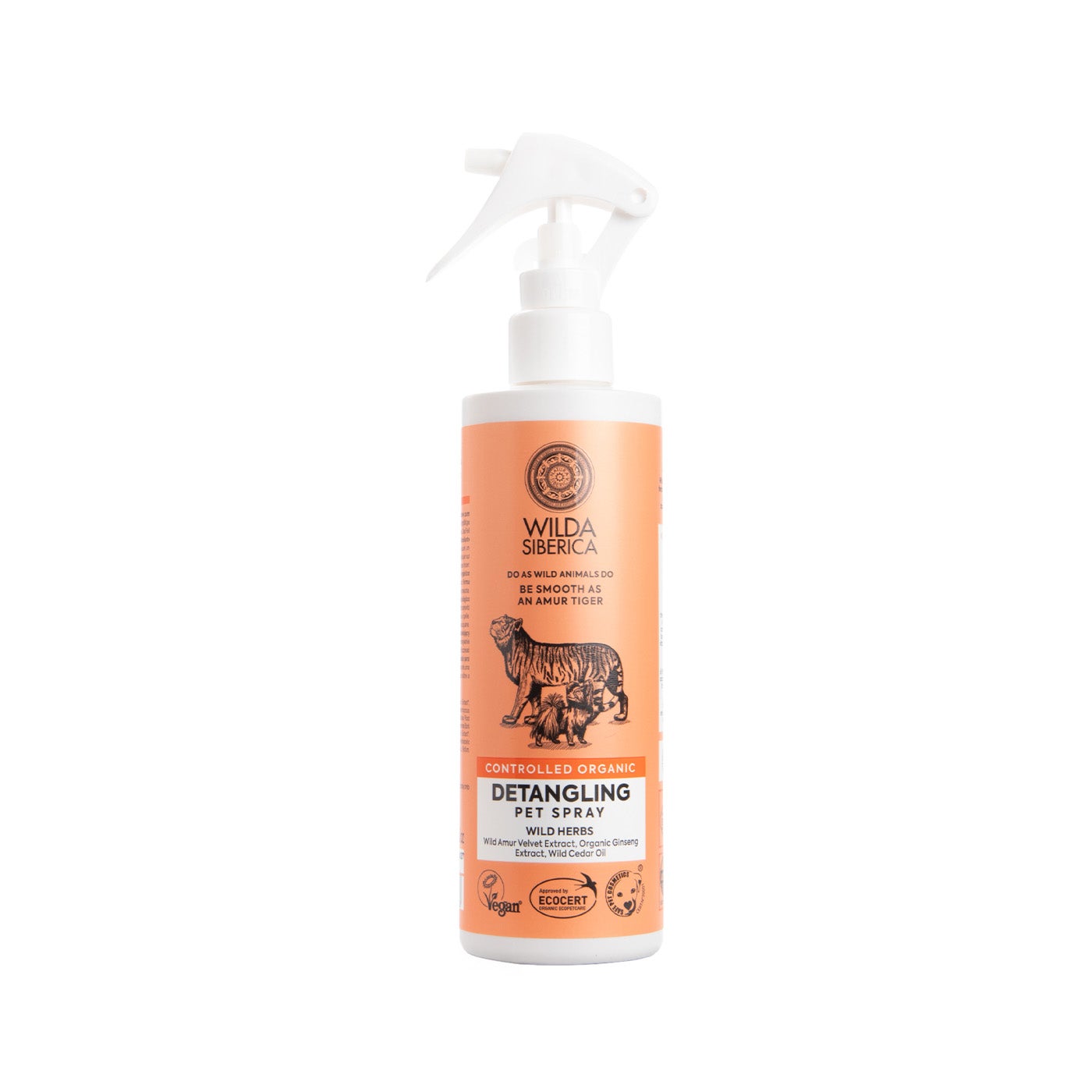 Spray desenredante para mascotas 250ml Wilda Siberica