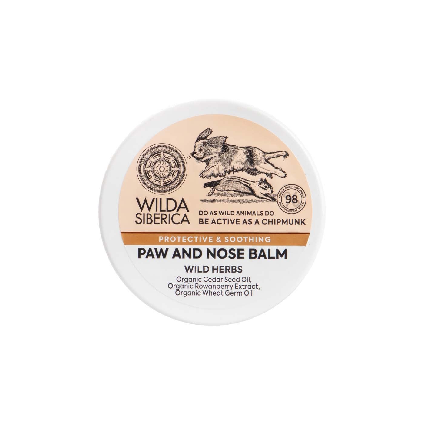 Bálsamo protector de nariz y patas 40g Wilda Siberica