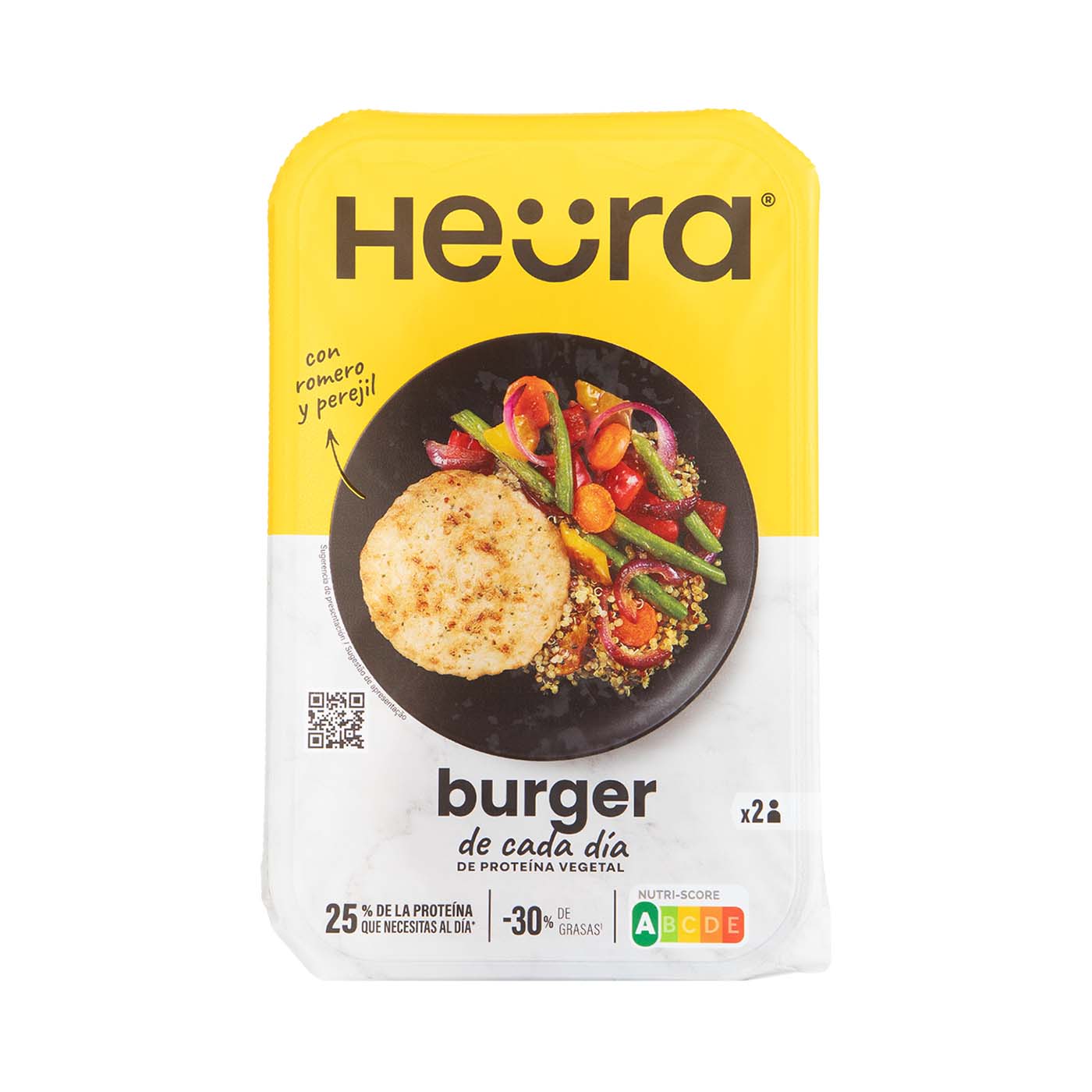 Burger vegetal de cada día 180g Heüra