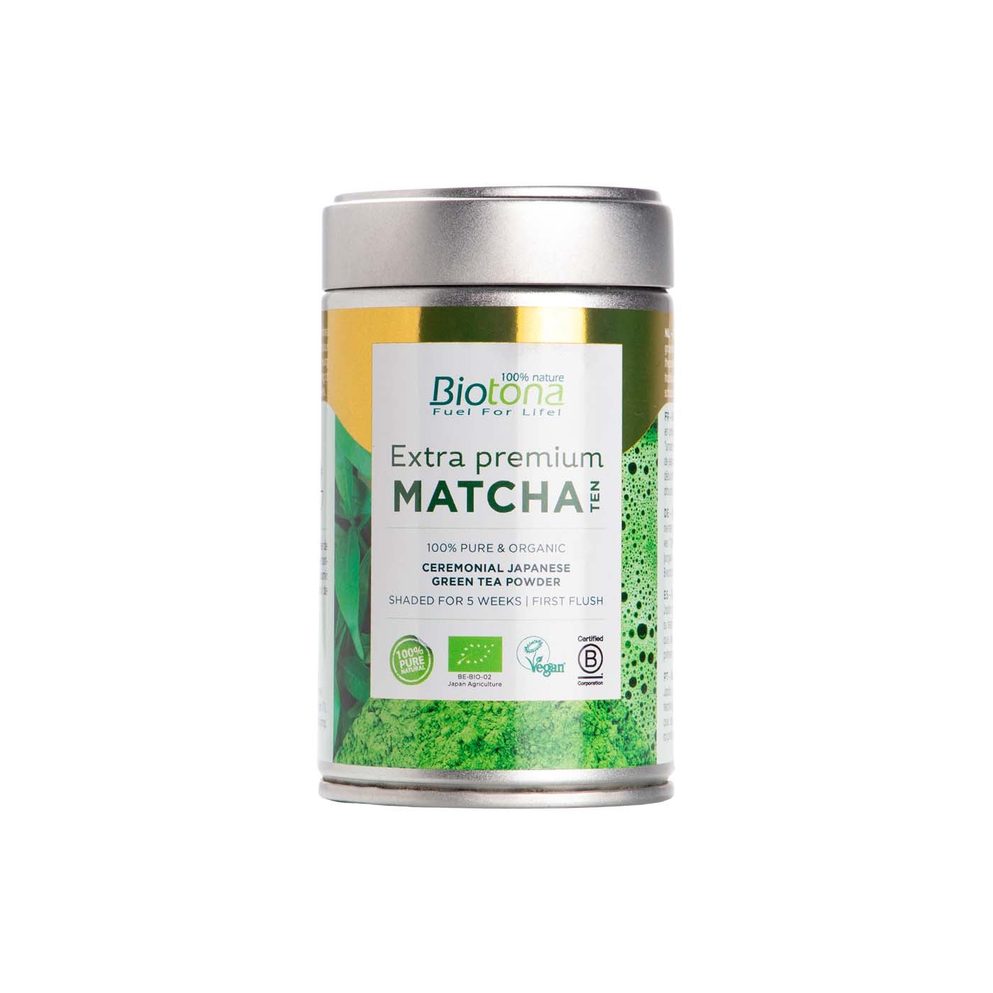 Té Matcha Extra Premium 70g Biotona