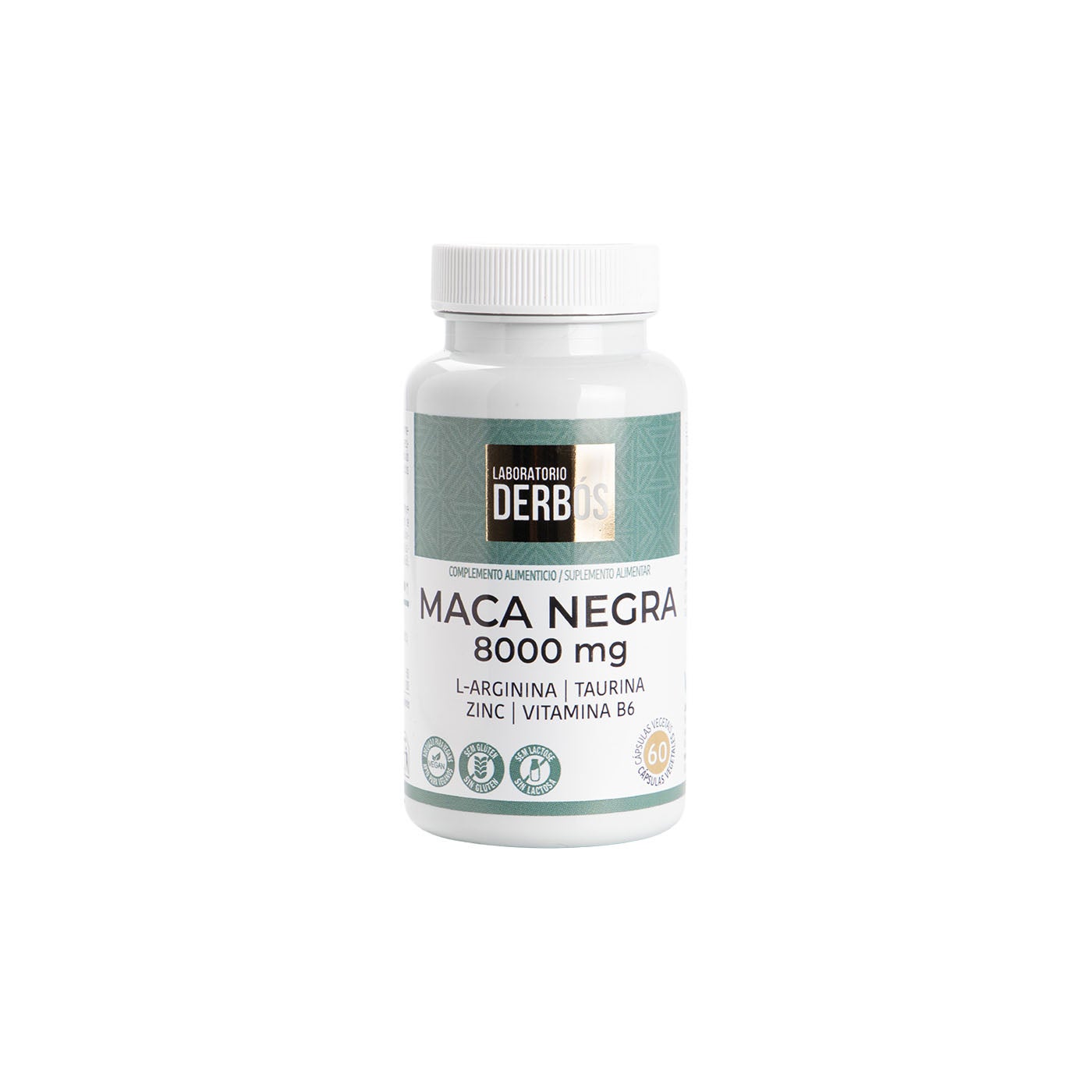 Maca Negra 8000mg 60 cap Derbós