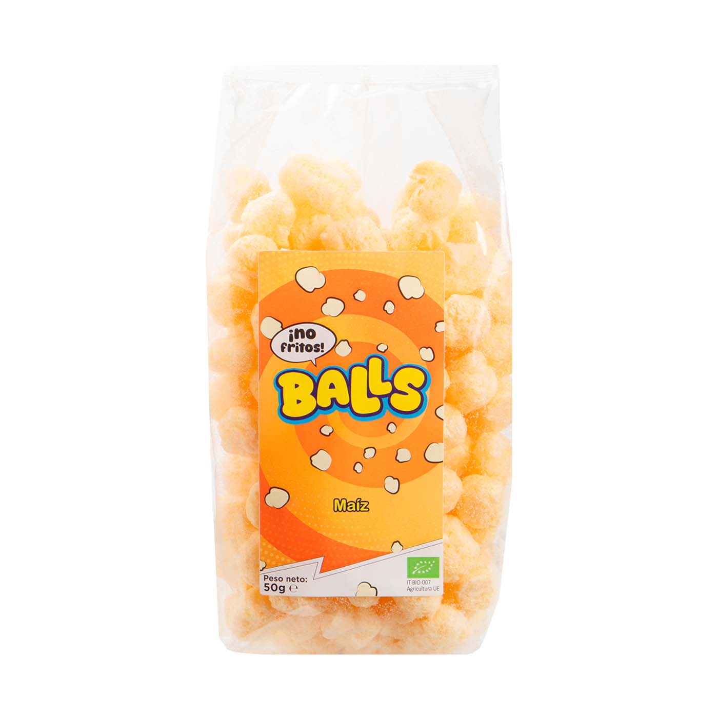 Bolitas "Balls" de maíz 50gr Bio Cesta