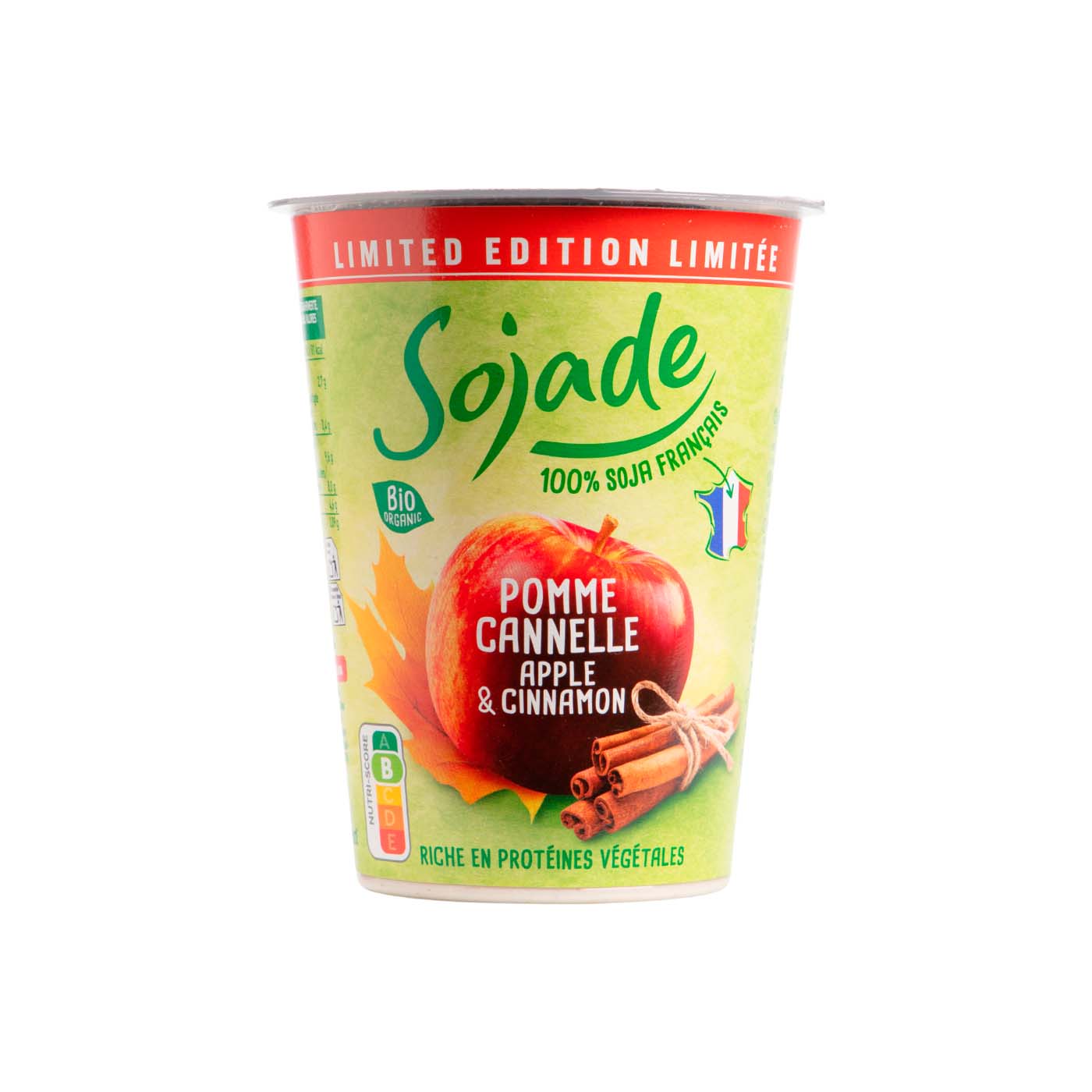 Postre de Soja con Canela y Manzana 400g Sojade