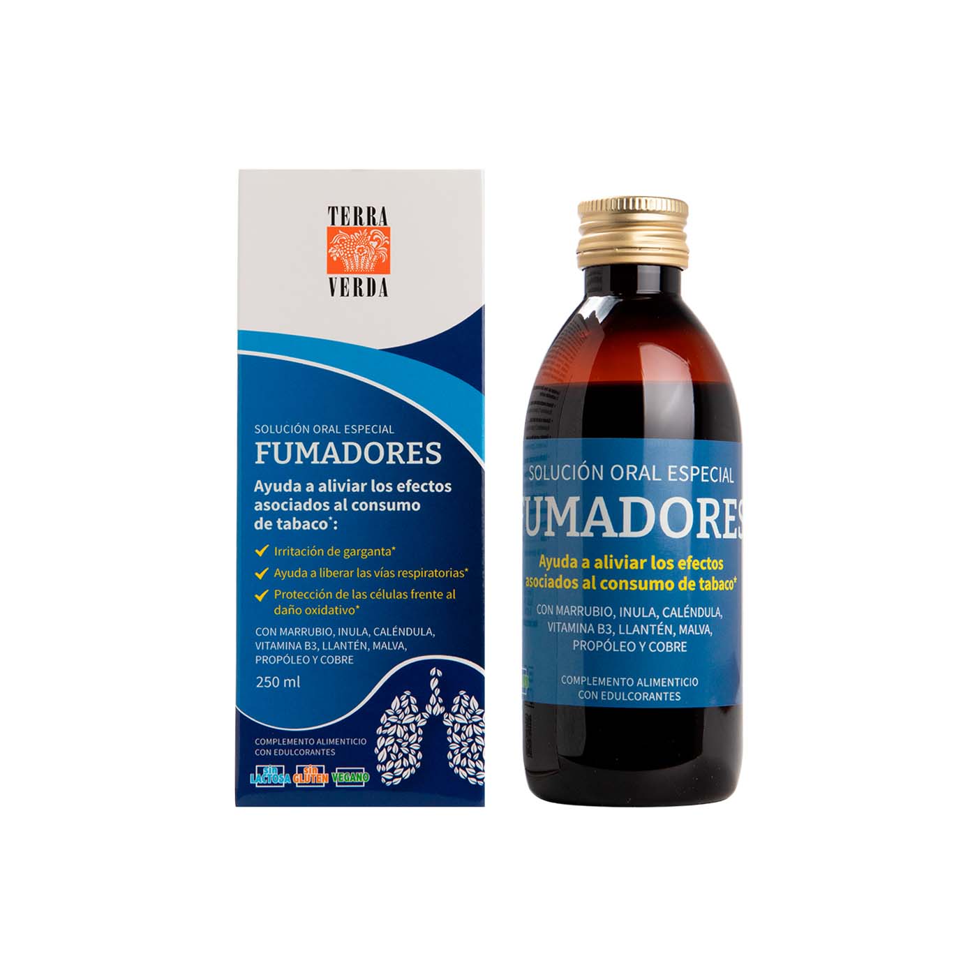 Jarabe Especial Fumadores 250 ml Terra Verda