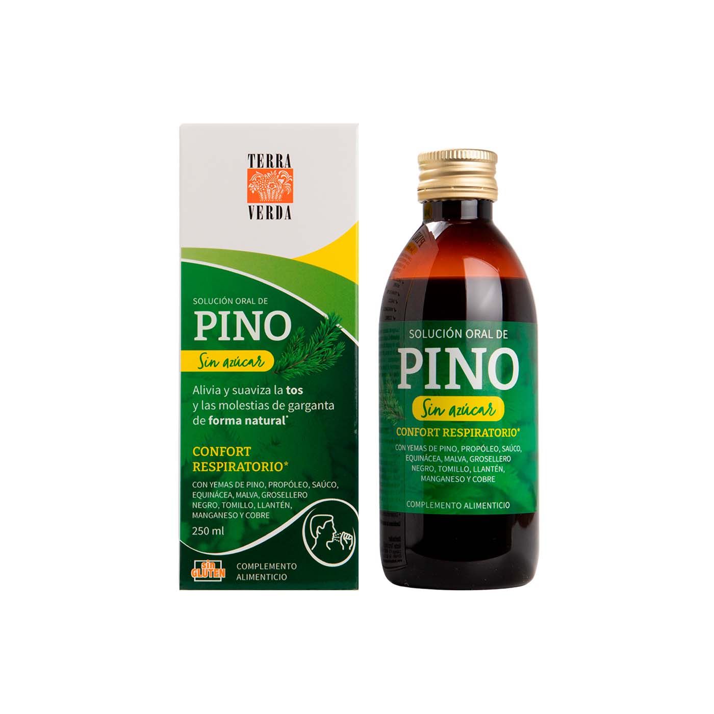 Jarabe de pino 250 ml Terra Verda