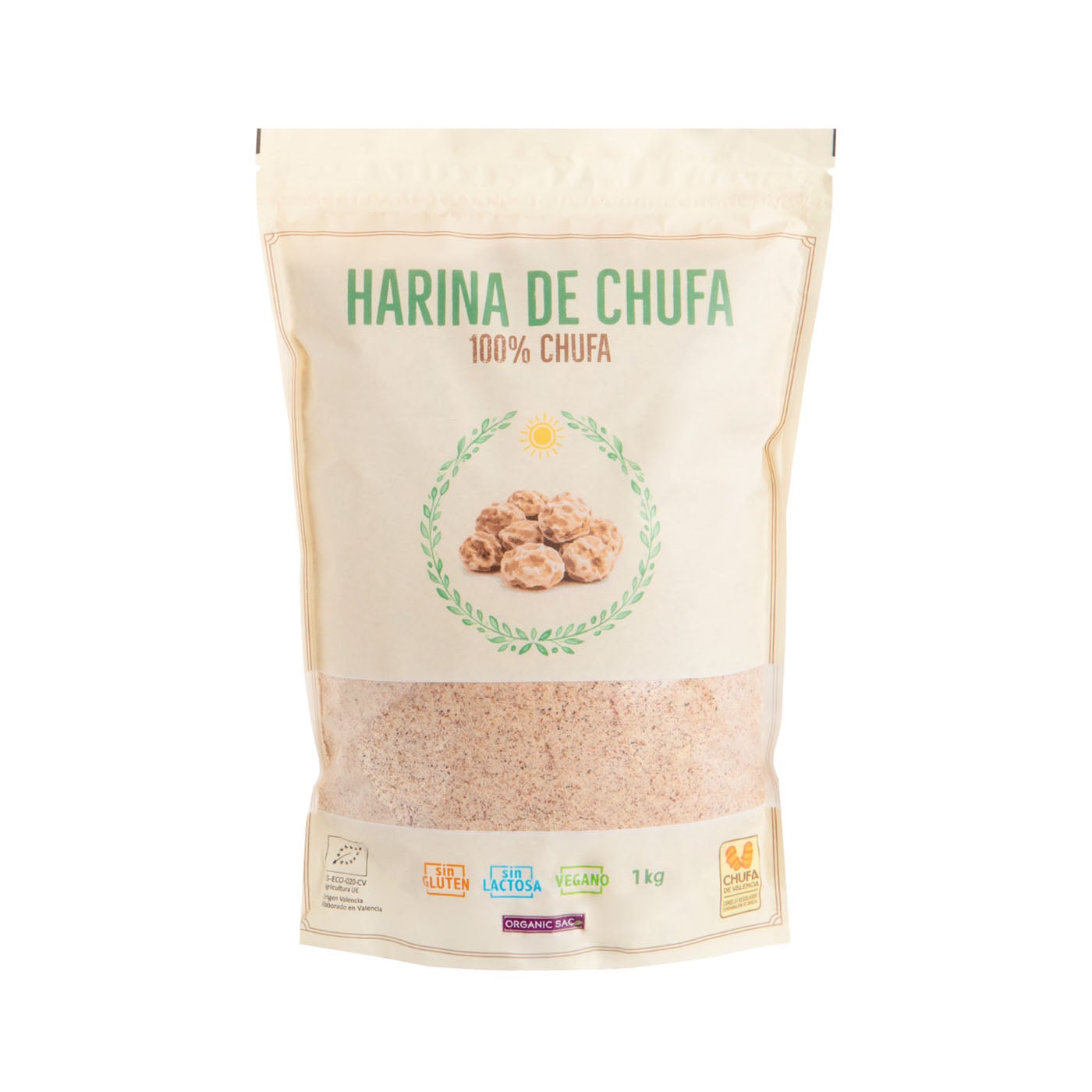 Harina de Chufa 1 kg Organic Sac