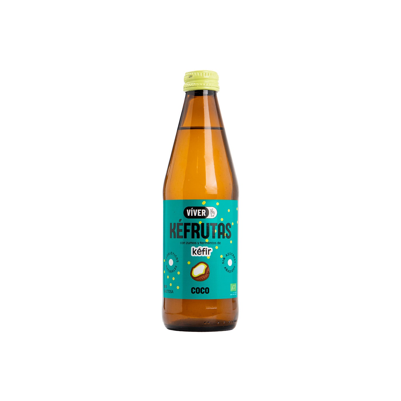 Kéfir Kéfrutas Coco 330 ml Viver Kombucha