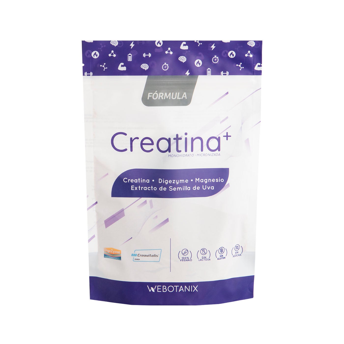 Creatina Monohidrato Micronizada 175 g WeBotanix