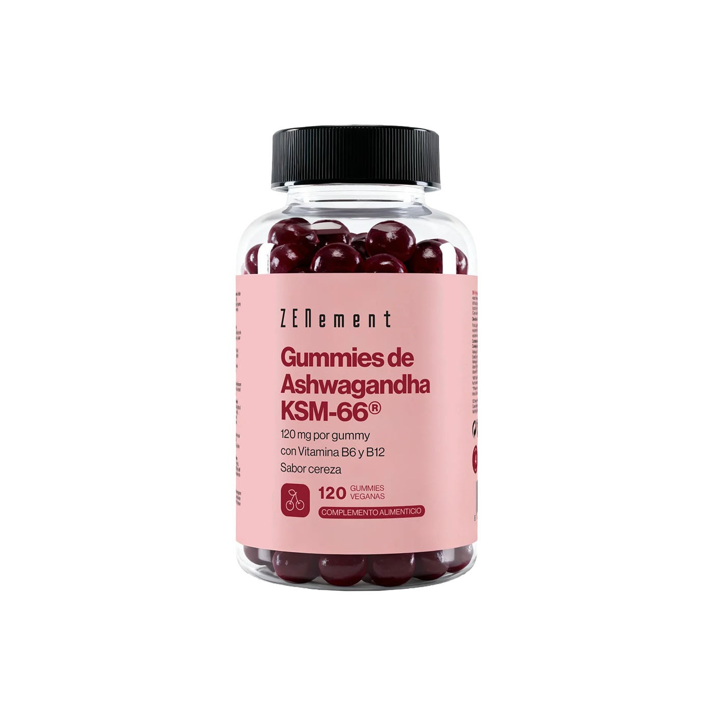 Ashwagandha KSM-66 120 mg 120 gummies Zenement