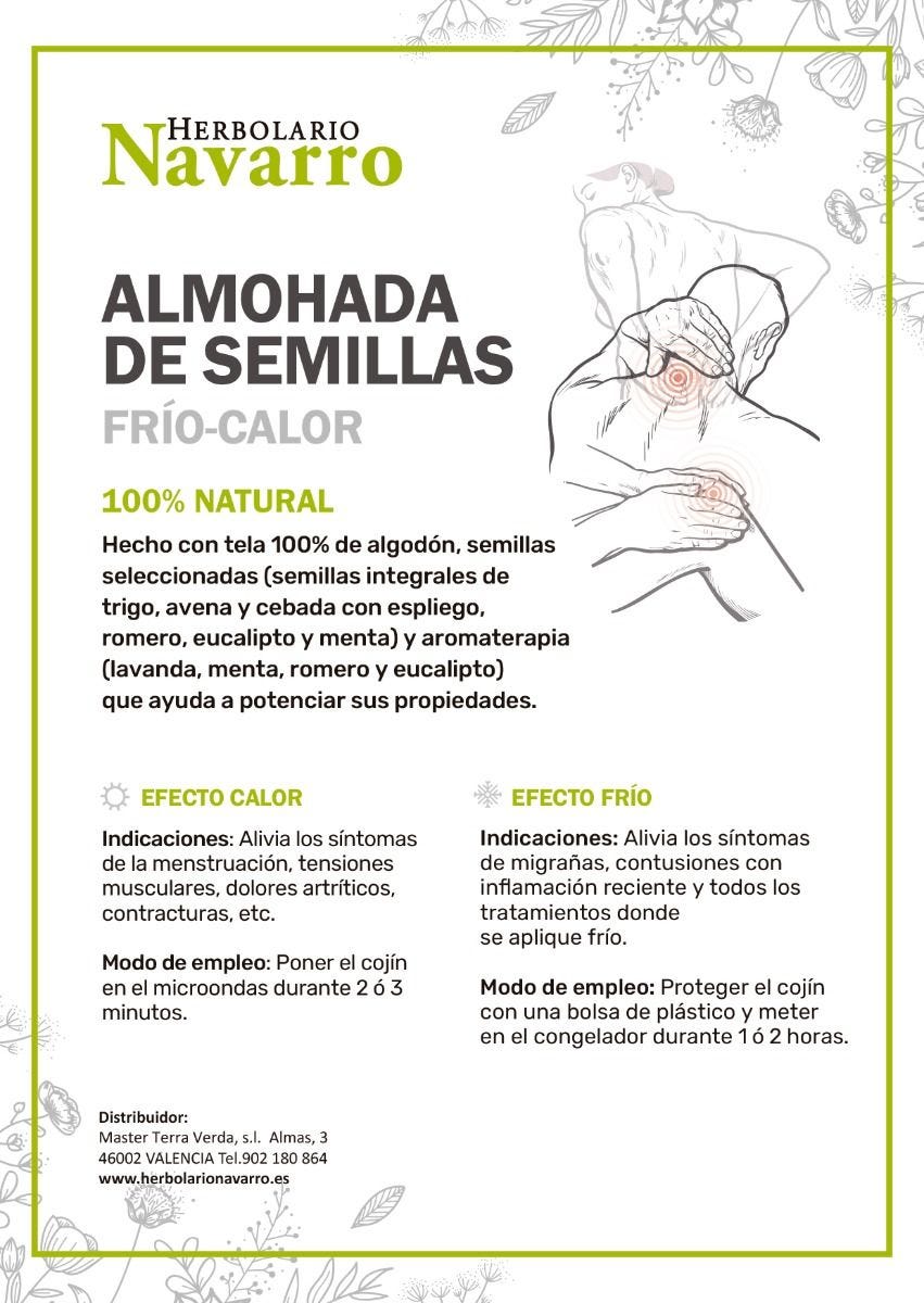 Cojin sales cervical semillas