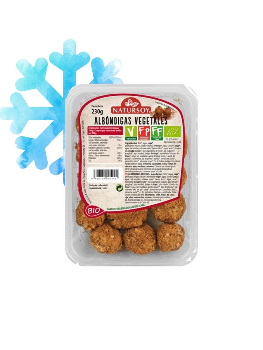 Albóndigas Vegetales 230g Natursoy