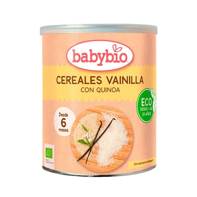 Papilla de Cereales con Vainilla y Quinoa 220g Babybio