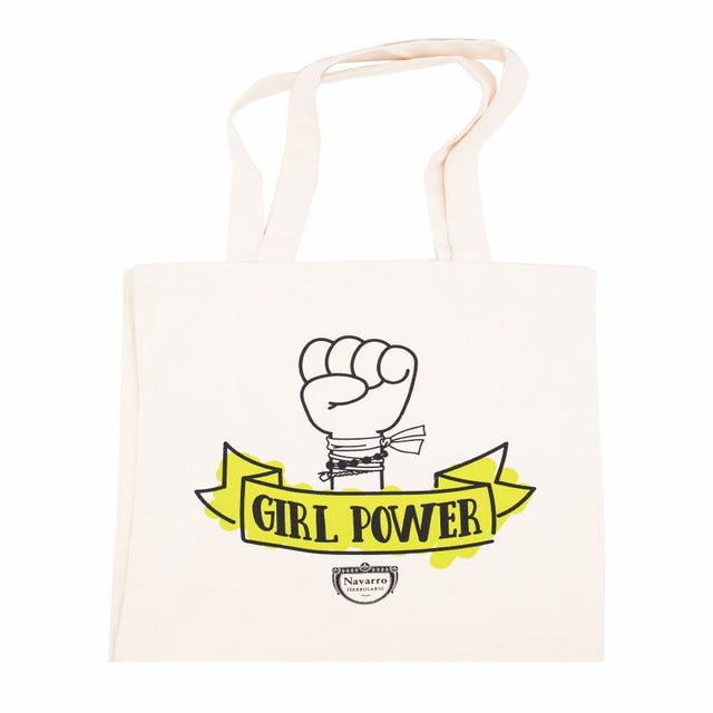 Bolsa de algodón Girl Power Herbolario Navarro