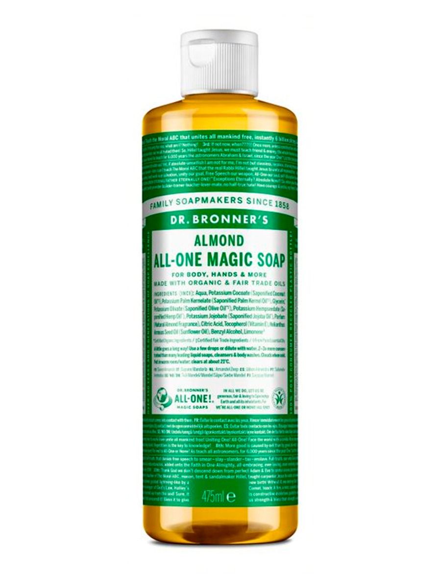 Jabón Líquido de Almendras 475ml Dr. Bronner'S