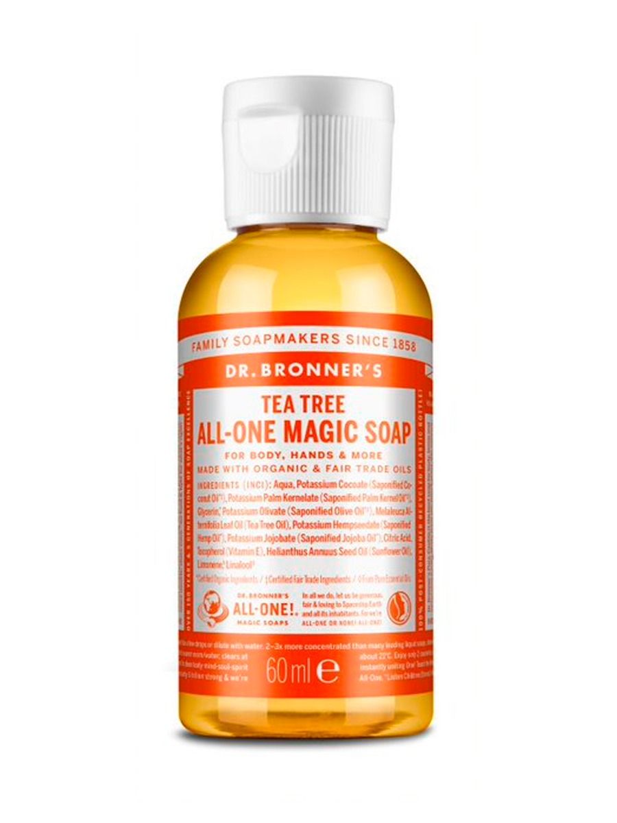 Jabón Líquido de Árbol de Té 60ml Dr. Bronner'S