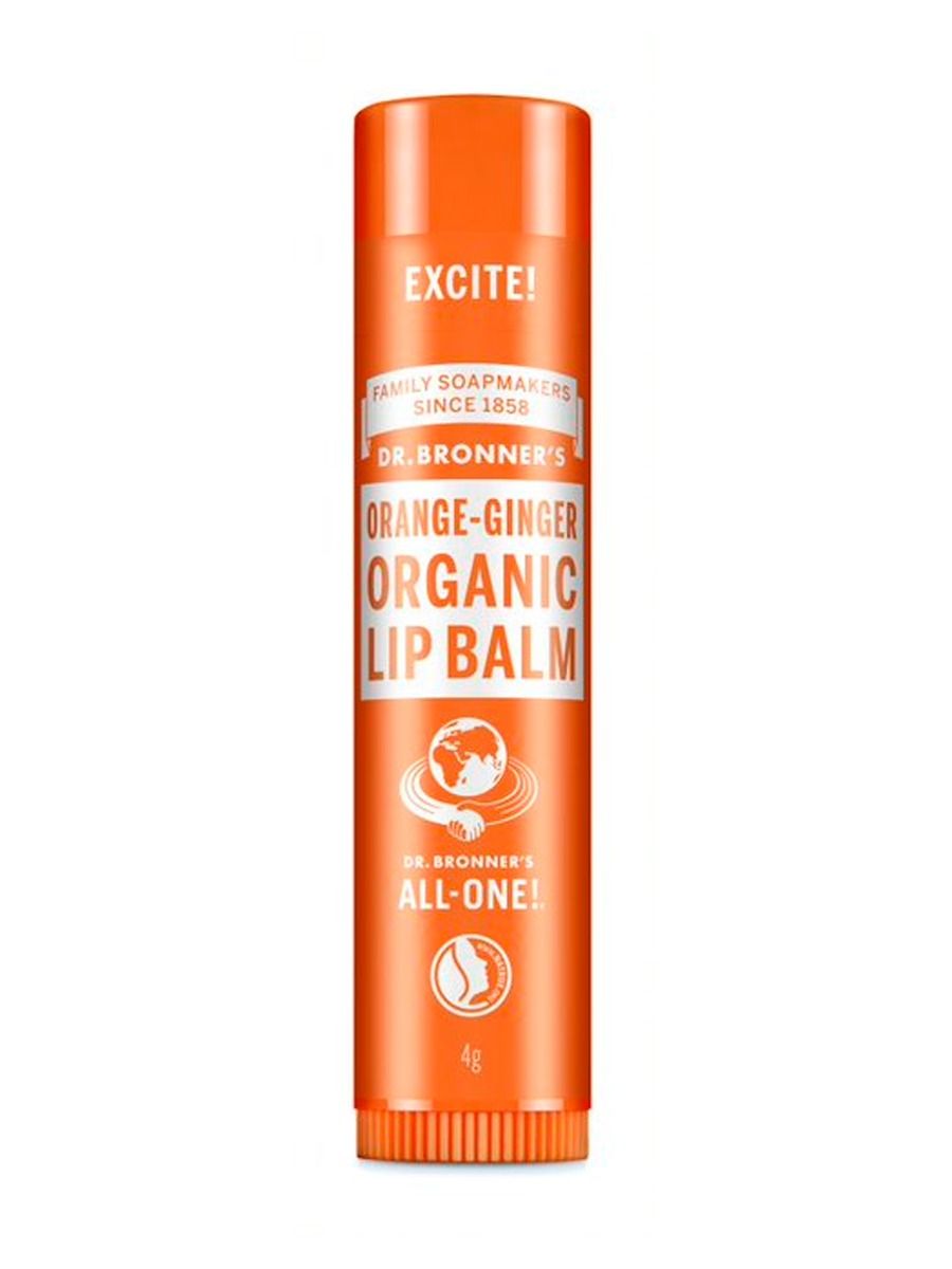 Bálsamo labial Naranja-jengibre Dr. Bronner's