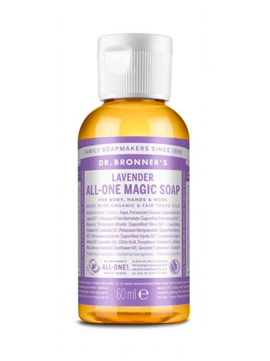 Jabón Líquido de Lavanda 60ml Dr. Bronner'S