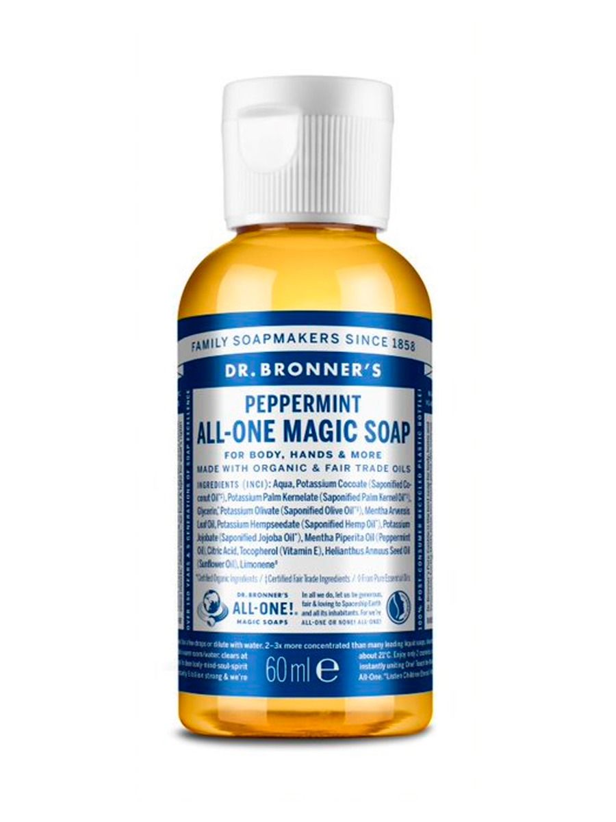 Jabón Líquido de Menta 60ml Dr. Bronner'S