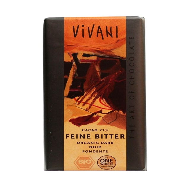 Chocolate Negro 71% Cacao 100g Vivani