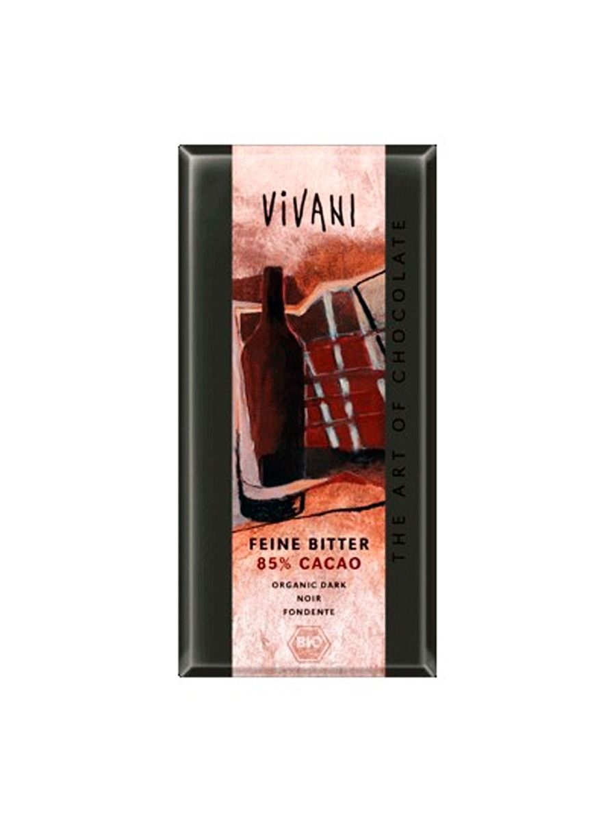 Chocolate Negro 85% Cacao 100g Vivani
