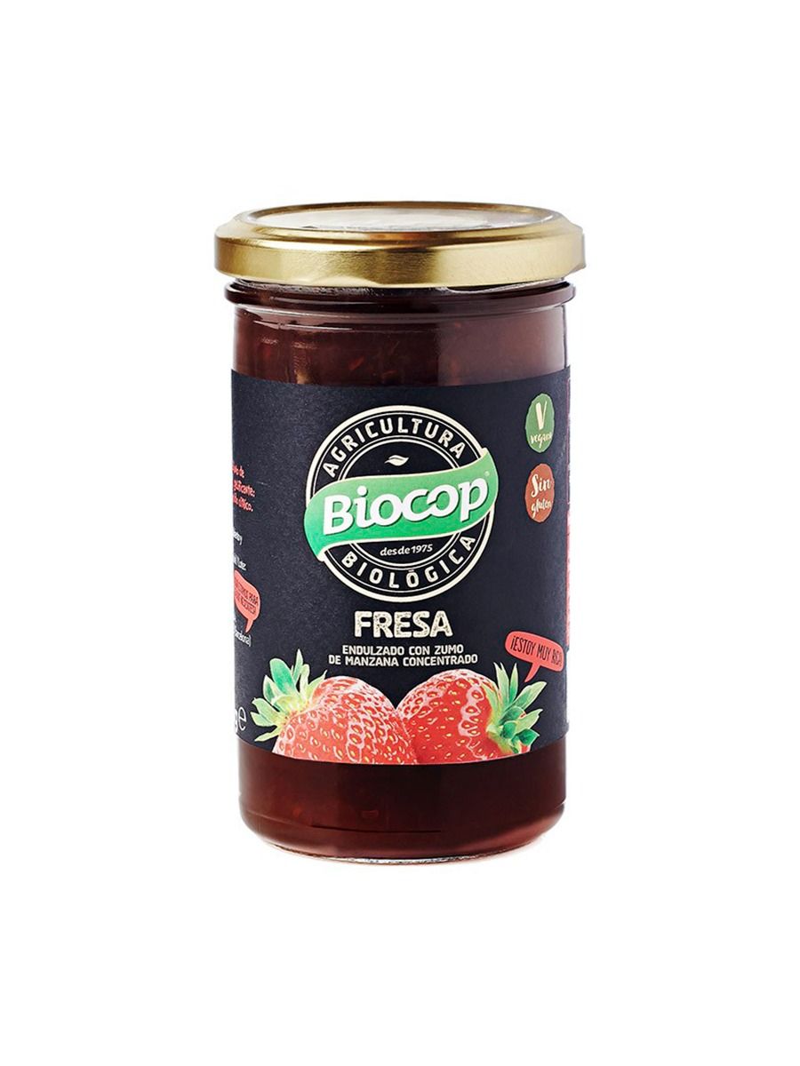 Compota de Fresa 280g Biocop Herbolario Navarro