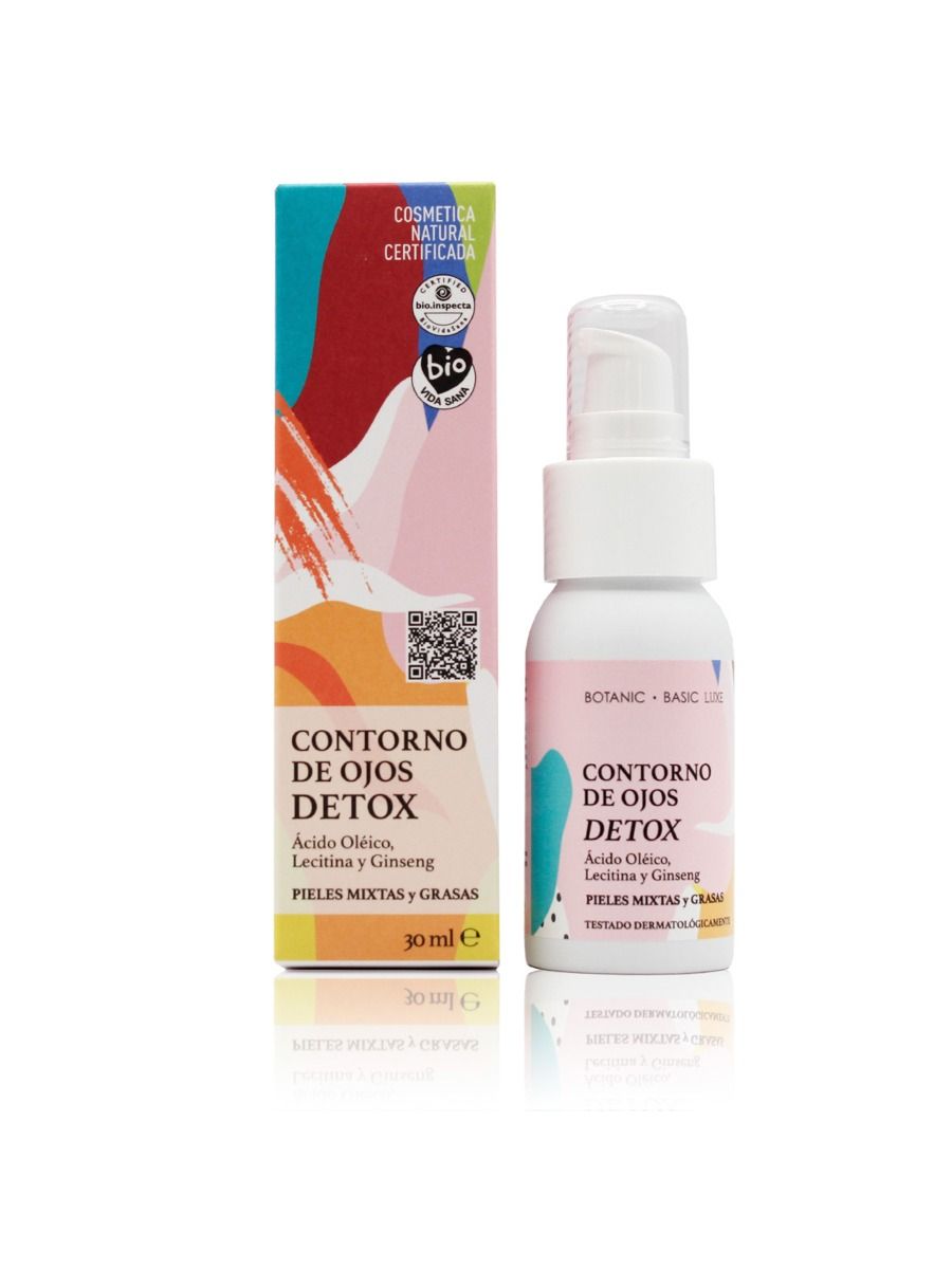 Contorno de Ojos Detox 30ml Botanic Basic Luxe