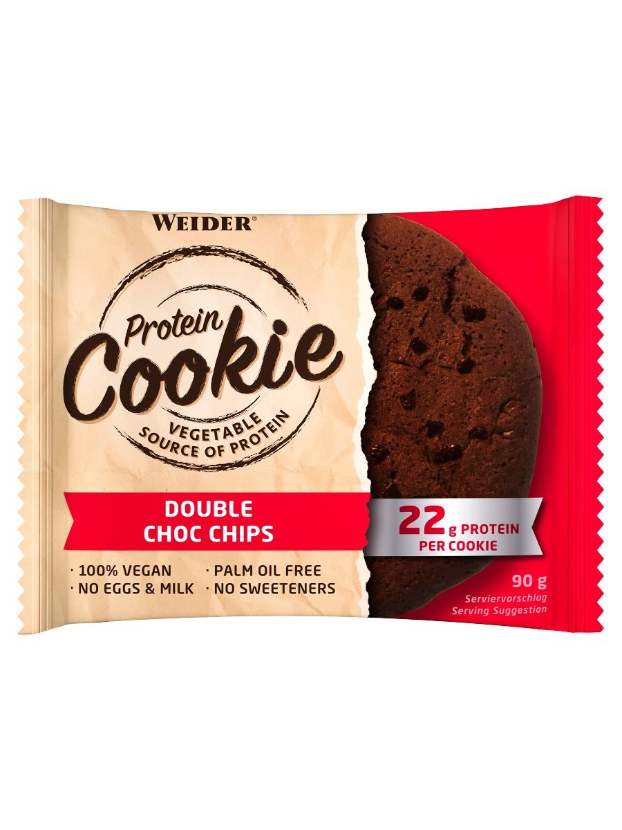 Cookie de Proteína Double Choc Chips 90g Weider
