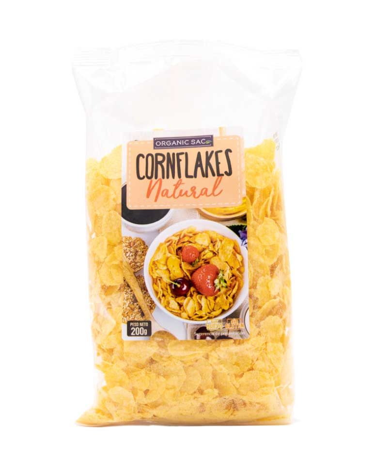 Corn Flakes Sin Gluten 200g Organic Sac Herbolario Navarro