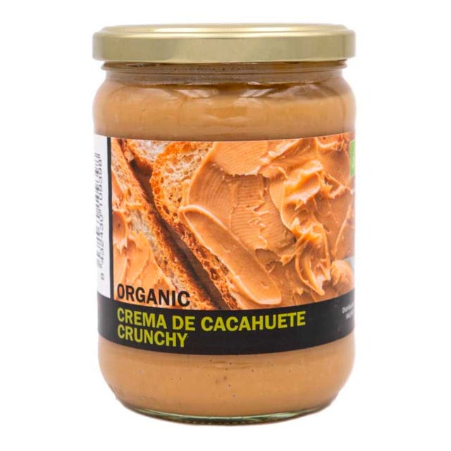 Crema de Cacahuete Crunchy 500g Bio Cesta