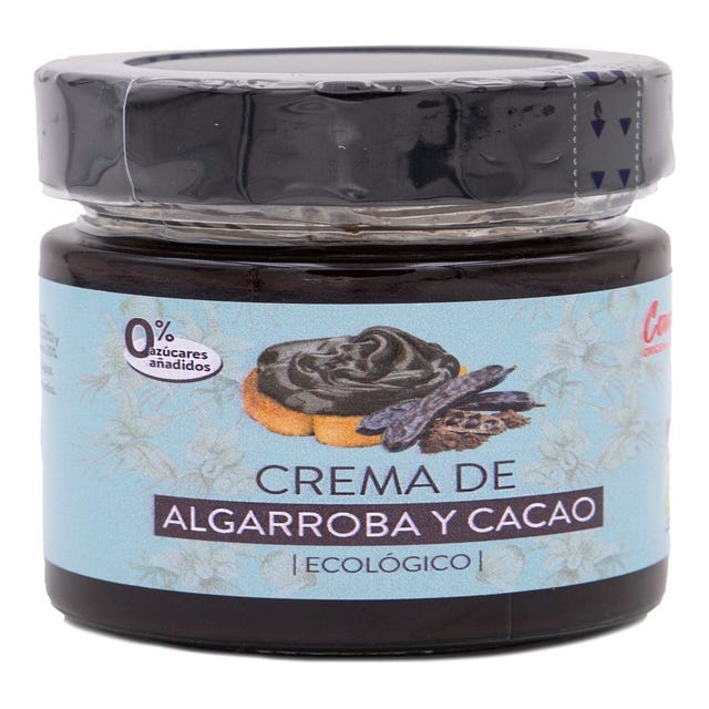Crema de Algarroba y Cacao 230g Organic Sac