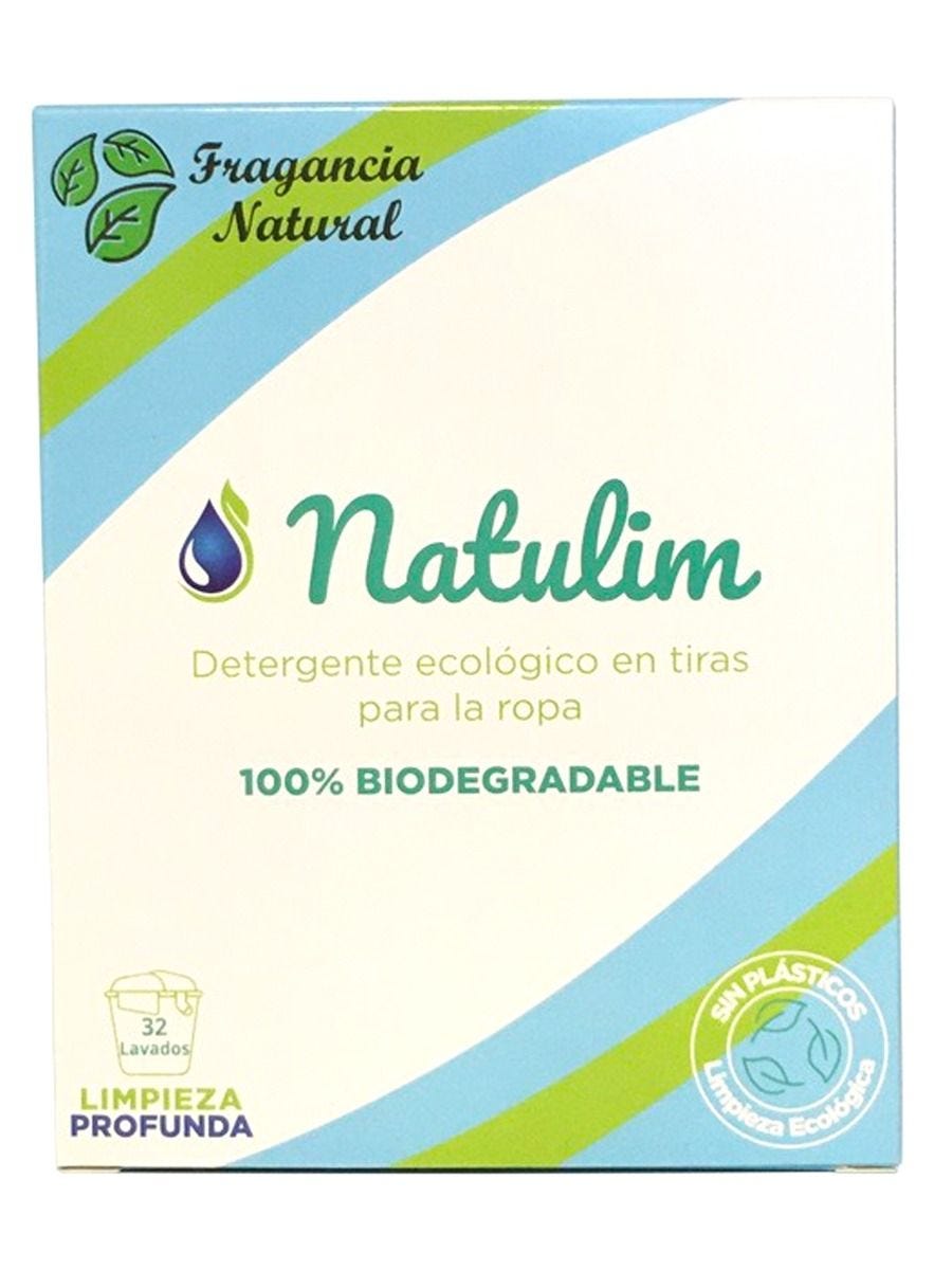Comprar Detergente Eco tiras de lavar natural 40 lavados Natulim