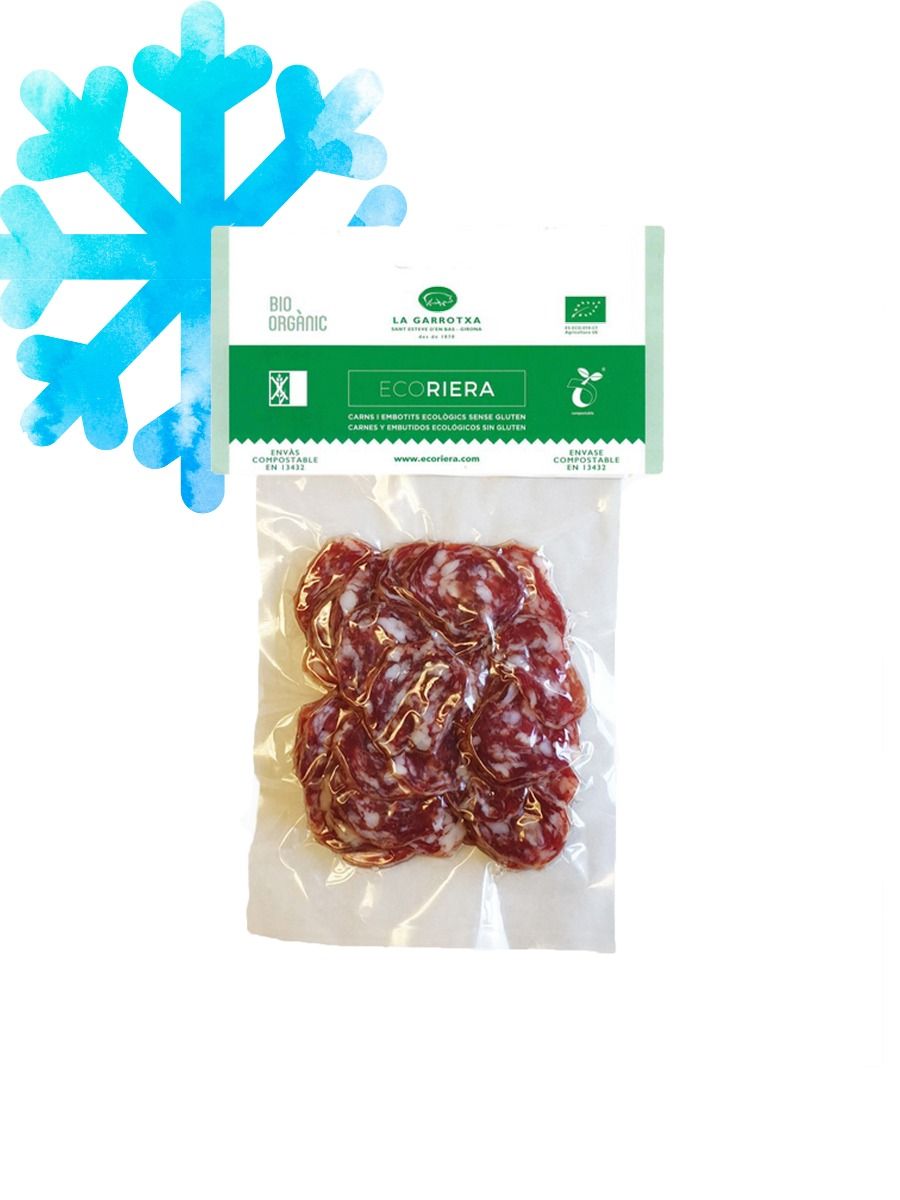 Longaniza Extra en Lonchas sin Gluten Ecológico 100g Ecoriera