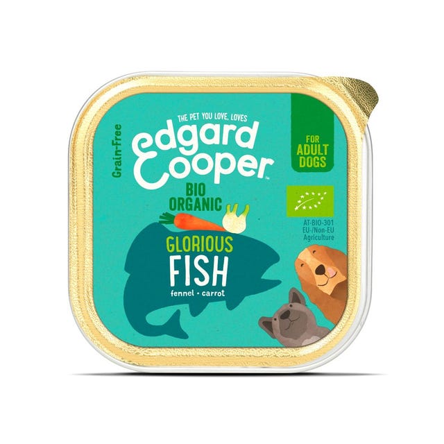 Comida Húmeda Perros con Pescado, Hinojo y Zanahoria 100g Edgard Cooper