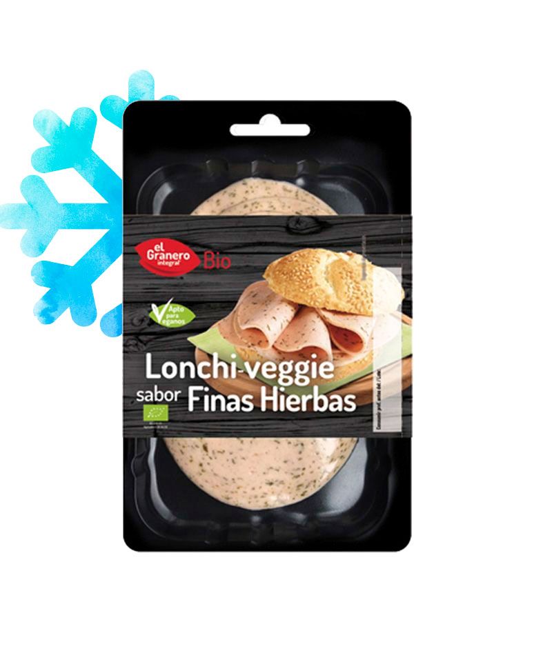 Lonchas veganas sabor finas hierbas 100g El Granero Integral