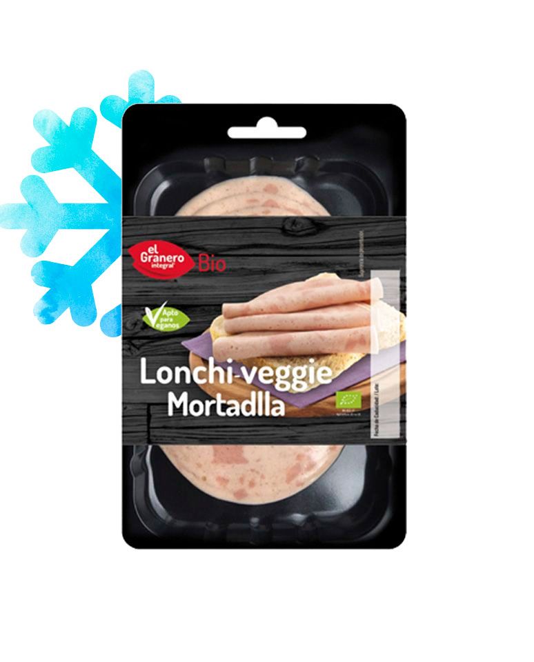 Lonchas veganas sabor mortadela 100g El Granero Integral