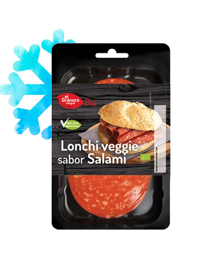Lonchas veganas de salami 100g El Granero Integral