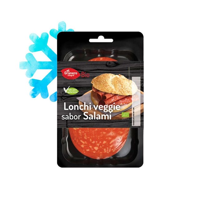 Lonchas veganas de salami 100g El Granero Integral