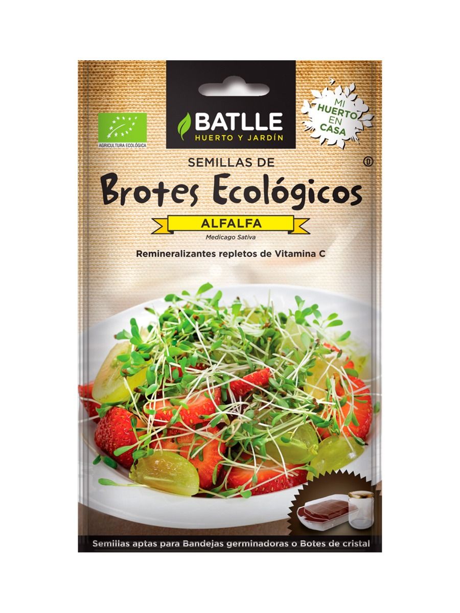 Semillas de Alfalfa para Germinar Batlle