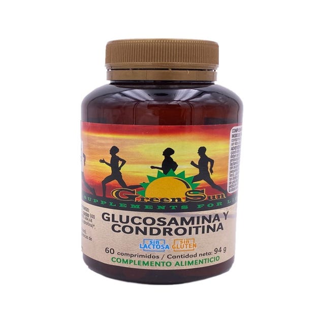 Glucosamina y Condroitina 60 comprimidos Green Sun