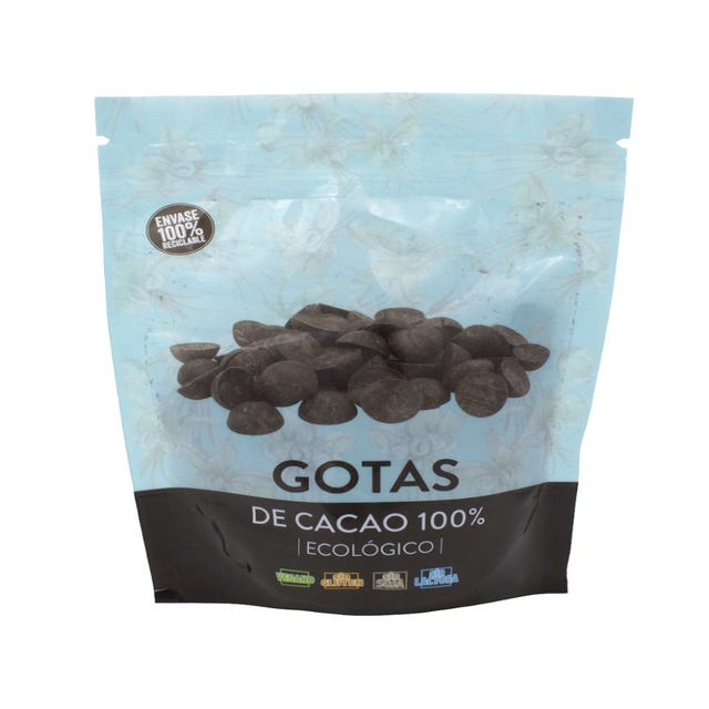 Gotas de Cacao 100% 200g Bio Cesta