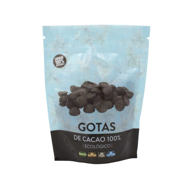 Gotas de Cacao 100% 200g Bio Cesta