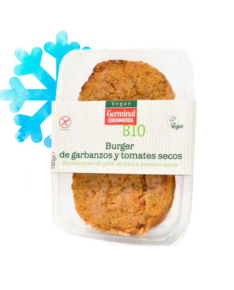 Burguer de garbanzos y tomates secos 2uds Germinal
