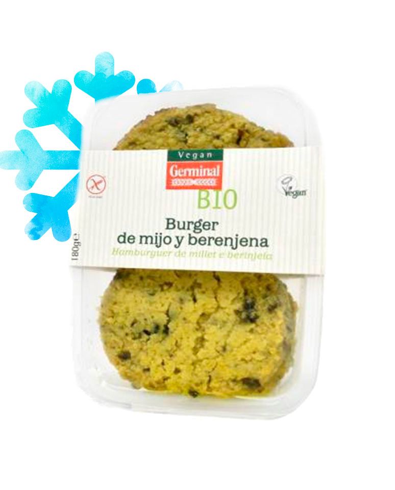 Burguer de mijo y berenjena 2uds Germinal