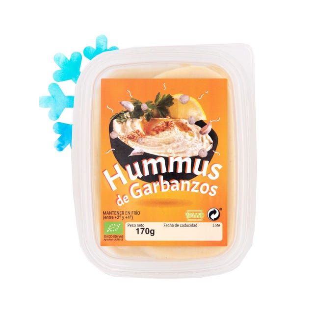 Hummus de Garbanzos 170g Bio Cesta