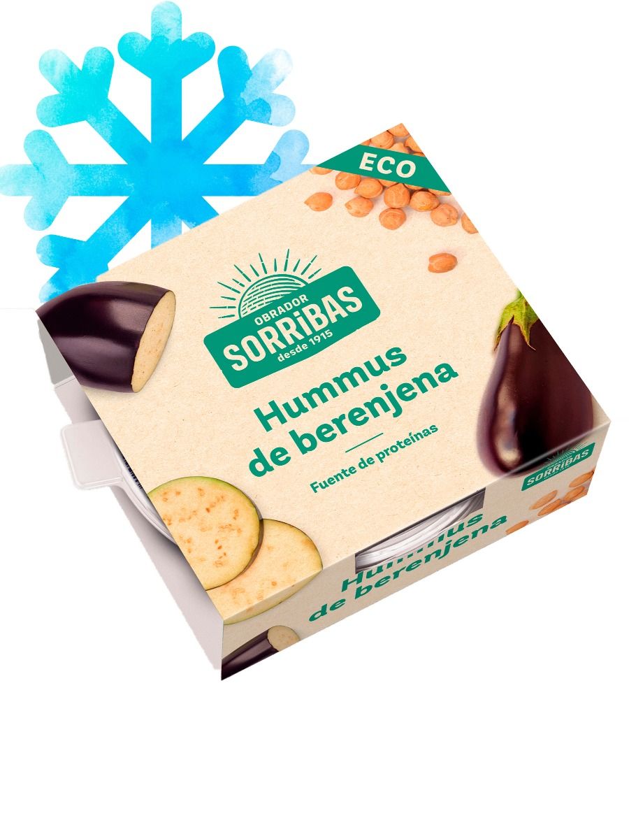 Hummus de Berenjena Asada 249g Obrador Sorribas