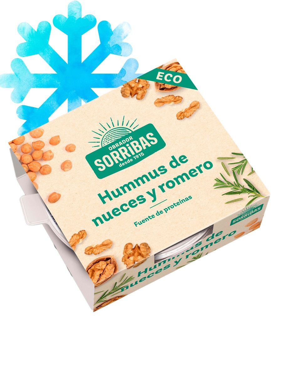 Hummus de Nueces y Romero 240g Obrador Sorribas