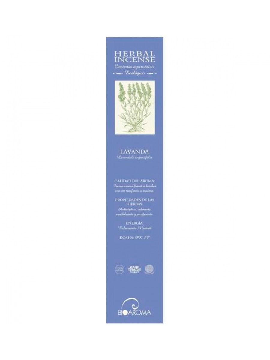 Incienso Eco Lavanda 12ud Bioaroma