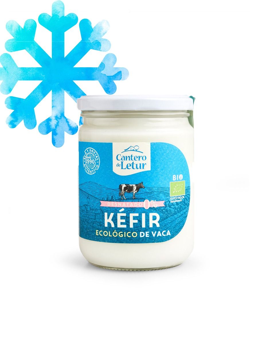 Kéfir de Vaca Desnatado 420g El Cantero De Letur