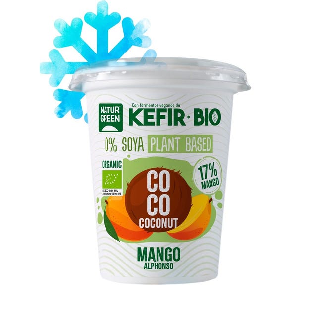 Kéfir de Coco y Mango 400g Naturgreen